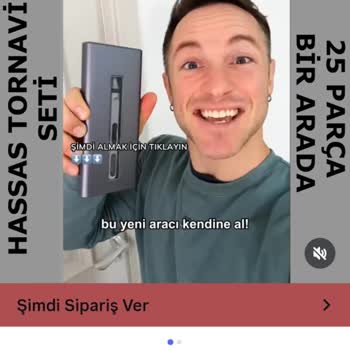 Reklamda Şarjlı Ve Mıknatıslı Olması Söz Edilen Tornavida Setinde Eksik İade