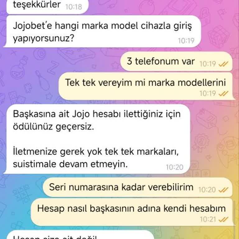 Jojobet Telegram Çekilişi Kazandım, 50.000 TL Ödülüm Haksızca Reddedildi