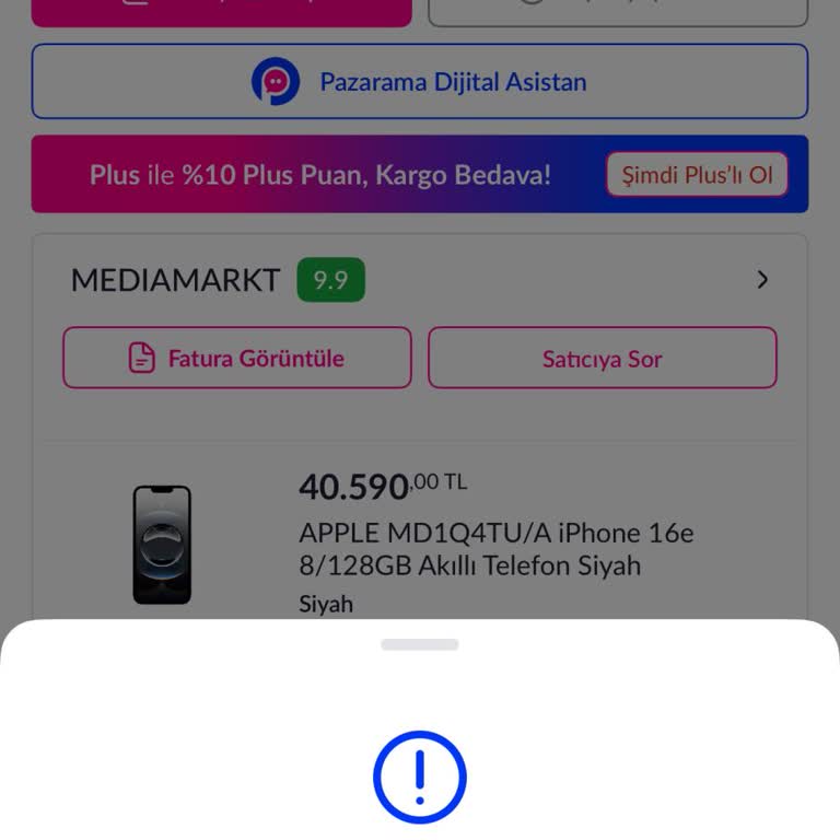 Faturasız Telefon Satın Alımı İçin Acil İade Ve Fatura Talebi