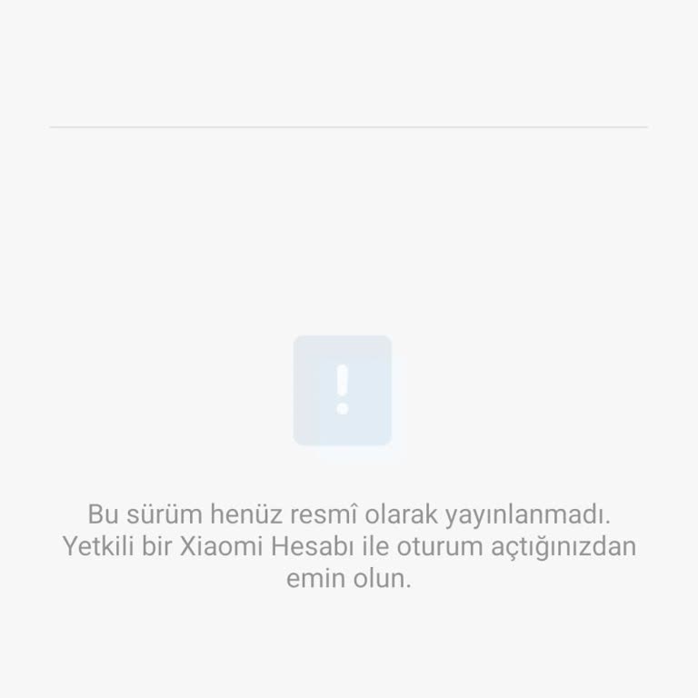 Xiaomi 13 Ultra'da Sistem Güncellemesi Görünmüyor Ve İndirilemiyor