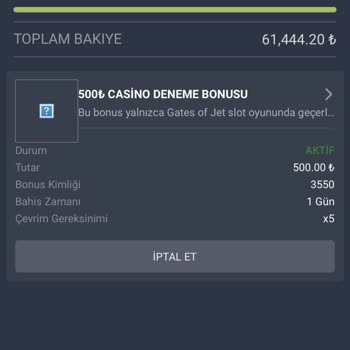 Bonus Silinmesi Ve Geri Dönüş Olmaması Nedeniyle 60 Bin TL'lik Mağduriyet