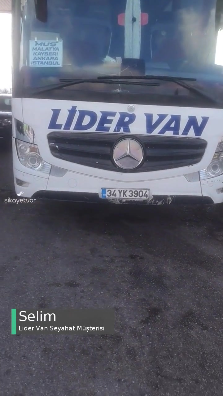 Lider Van Seyahat Mağduriyeti! videonun kapak resmi