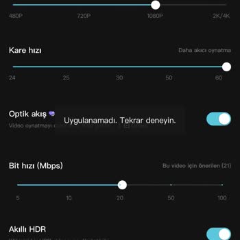 Capcut Uygulamasında 4K Çözünürlük Seçeneği Bulunmuyor