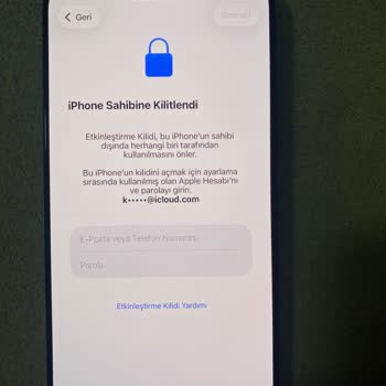 Trendyol'dan Aldığım İphone 17 Pro Max Kullanılmış Ve İcloud Kilitli Çıktı