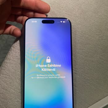Trendyol'dan Aldığım İphone 17 Pro Max Kullanılmış Ve İcloud Kilitli Çıktı