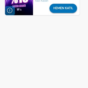 Bonus Puan Hatası Nedeniyle Kampanyaya Katılamama