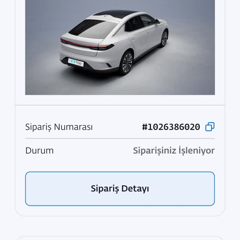 Şasi Numarası Atanmadığı Ve Finansman Koşulları Değiştiği Nedeniyle Togg T10F Siparişinde Mağduriyet