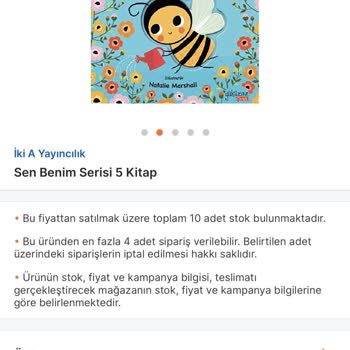 Yanıltıcı Ürün Açıklaması Nedeniyle 5 Kitaplık Setin Eksik Gönderilmesi