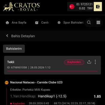 Resmi Kayıt Olmayan Maçlar Nedeniyle 58 Bin TL'lik Bahislerimin Haksız Kaybı