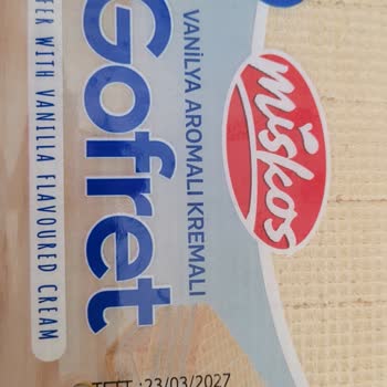 Miskos Vanilya Aromalı Gofrette Yabancı Siyah Cisim Ve Sağlık Riski