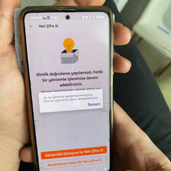 ING Bank Mobil Uygulama Şifre Blokesi Ve Şifremi Unuttum Hatası