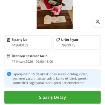 Onaylanan Çiçek Yerine Düşük Kaliteli Çiçek Gönderildi