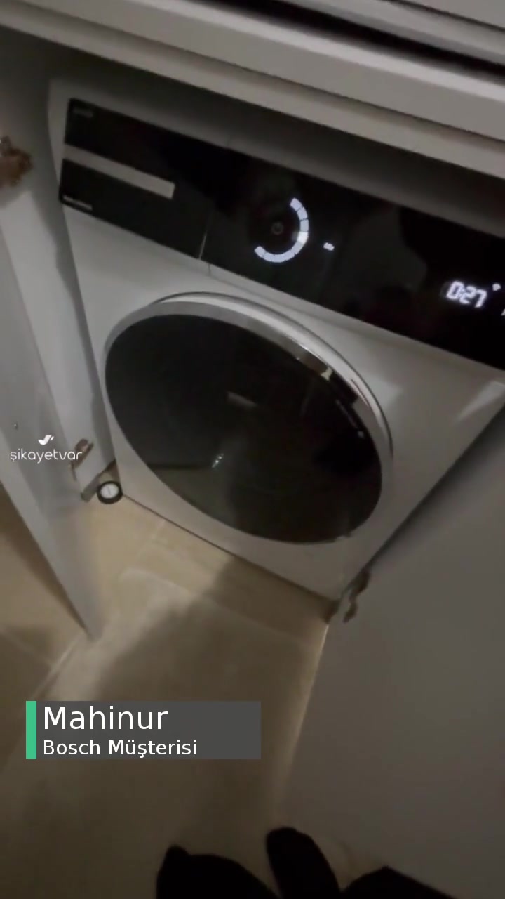Bosch Çamaşır Makinesi Serie 8 videonun kapak resmi