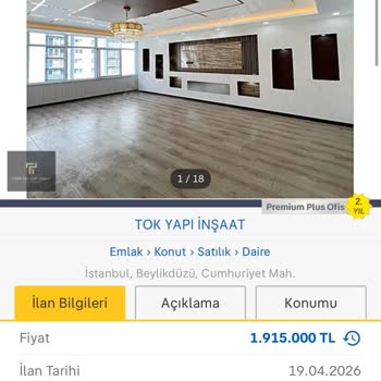 Tok Yapı İnşaat Yanıltıcı Boş Daire İlanı Zaman Kaybı ve Etik Dışı Tutum