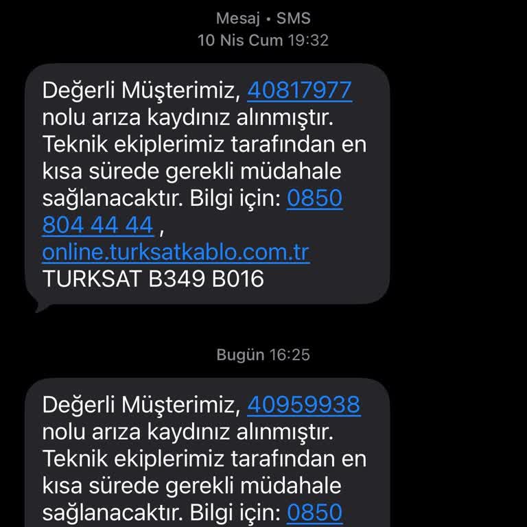 Türksat Kablo Net Hız Sözleşmesi Aşılmadı Ve Teknisyen Gelmedi