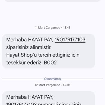 Bingo Hayat Pay'da Kayıp Kargo Ve İade Talebi