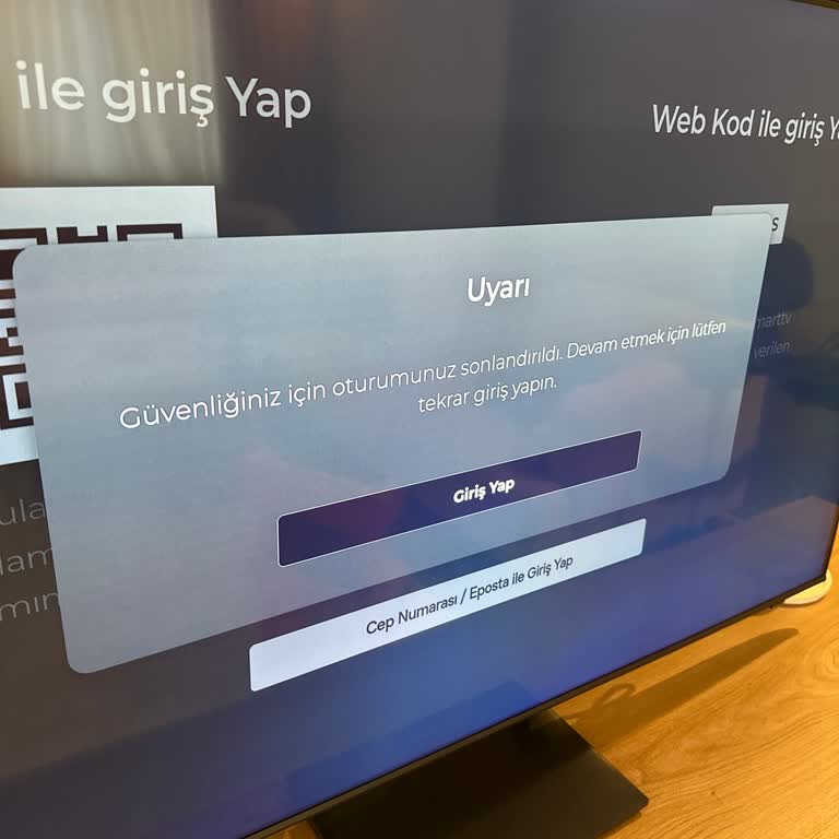Tod TV Uygulamasında Sürekli Oturum Kesilmesi Ve Giriş Sorunu