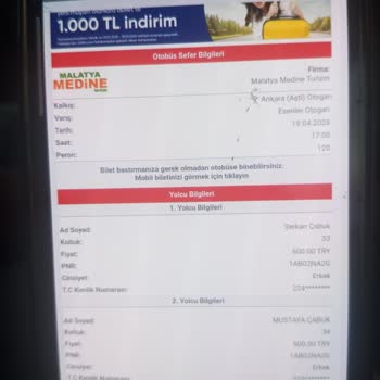 Bilette Belirtilen Dudullu Varışının Gerçekleşmemesi Ve Şoförün Reddine Karşı Mağduriyet