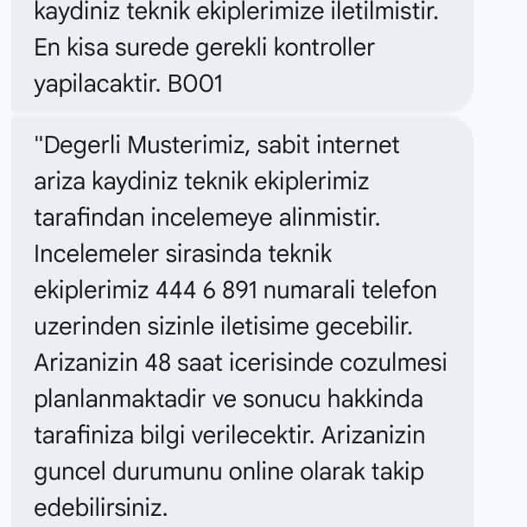 Sürekli Kesintili İnternet Ve Yanıltıcı Taahhüt Bilgisi Nedeniyle İptal İsteği