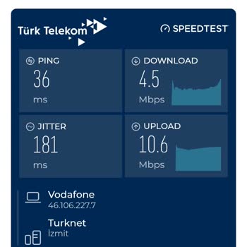 Vodafone İnternet Hızı Düşük, Çözüm Bulunamıyor