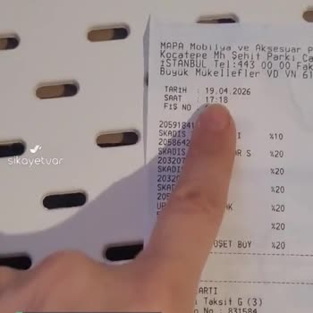 IKEA Panoda Boyası Çıkmış Yerler Var!