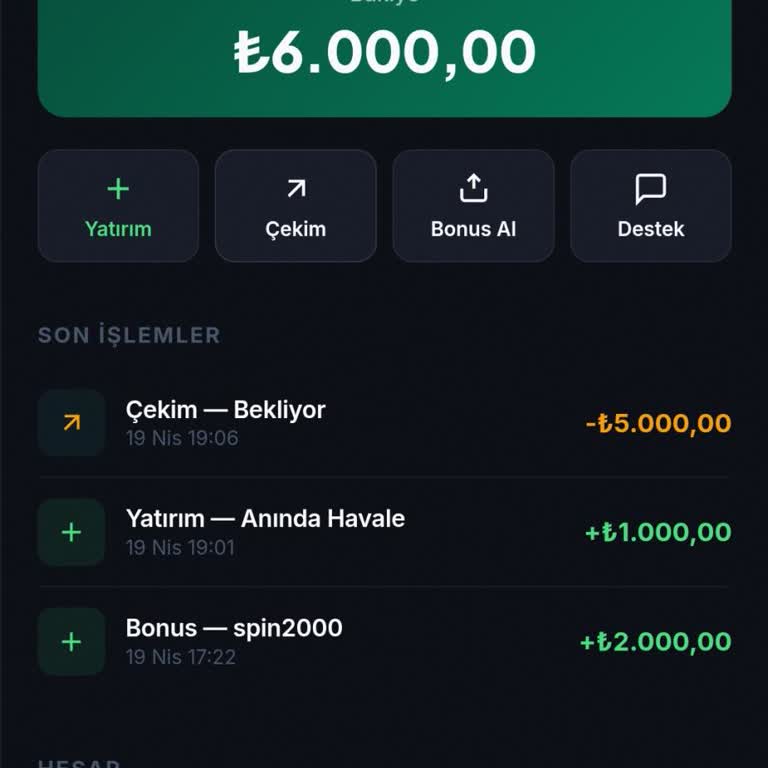 5.000 TL Çekim Talebim Beklemede Ve Canlı Destek Engellendi