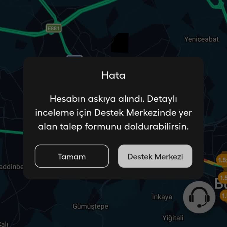 Martı Tag Sürücü Hesabımın Açıklamasız Askıya Alınması Ve Destek Erişimsizliği