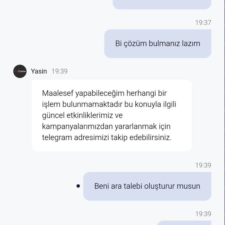 Vaycasino1108 Bilet Etkinliğinde Şeffaf Sonuç Yok Ve 245.000 TL İadesi Talebi