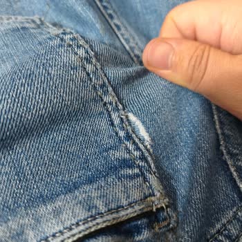 Mavi Pantolon Arka Cep Yırtıldı, Kalite Beklentileri Karşılamadı