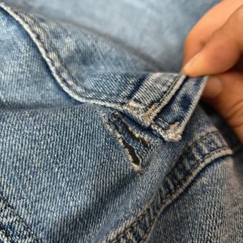 Mavi Pantolon Arka Cep Yırtıldı, Kalite Beklentileri Karşılamadı