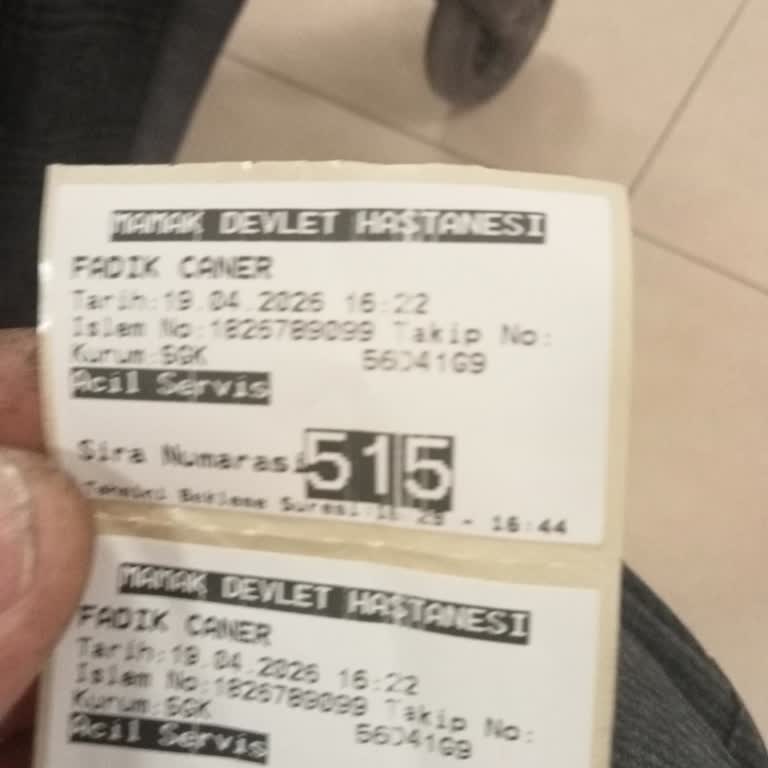 Mamak Devlet Hastanesinde Acil Servis Tomografi Sonucu Okunması Gecikti