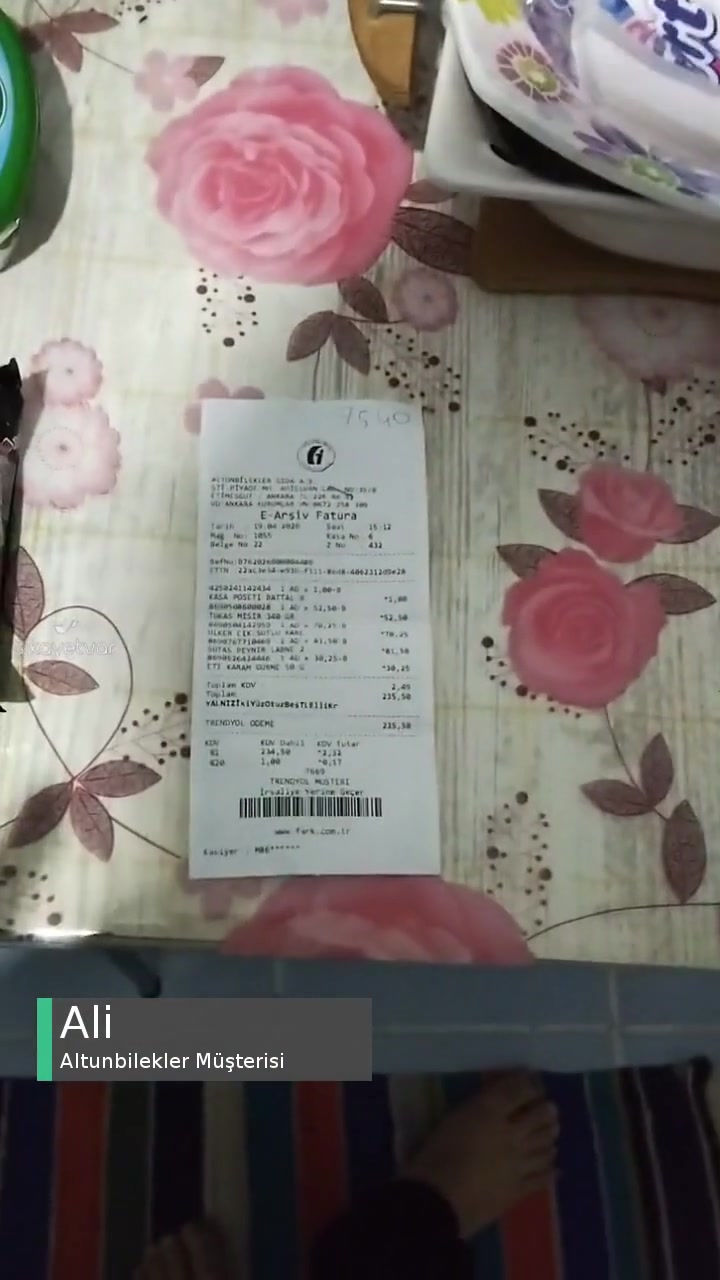 Altunbilekler Bugün Sipariş Vermiş Olduğum Ürün İçin Satıcıya Mesaj Attım! videonun kapak resmi