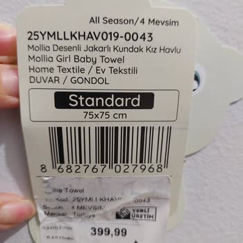 E-bebek Mini Bergama Şubesinde Yanıltıcı Etiketle 50 TL Fazla Ücret Alındı