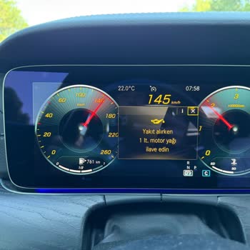 Mercedes E200'te Aşırı Yağ Yakımı Normal Sayılması Ve Değişim İsteği
