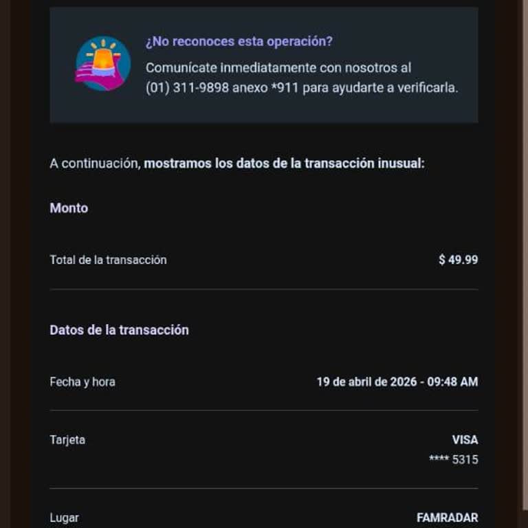 Solicito cancelación de suscripción a FamRadar y reembolso de los cargos