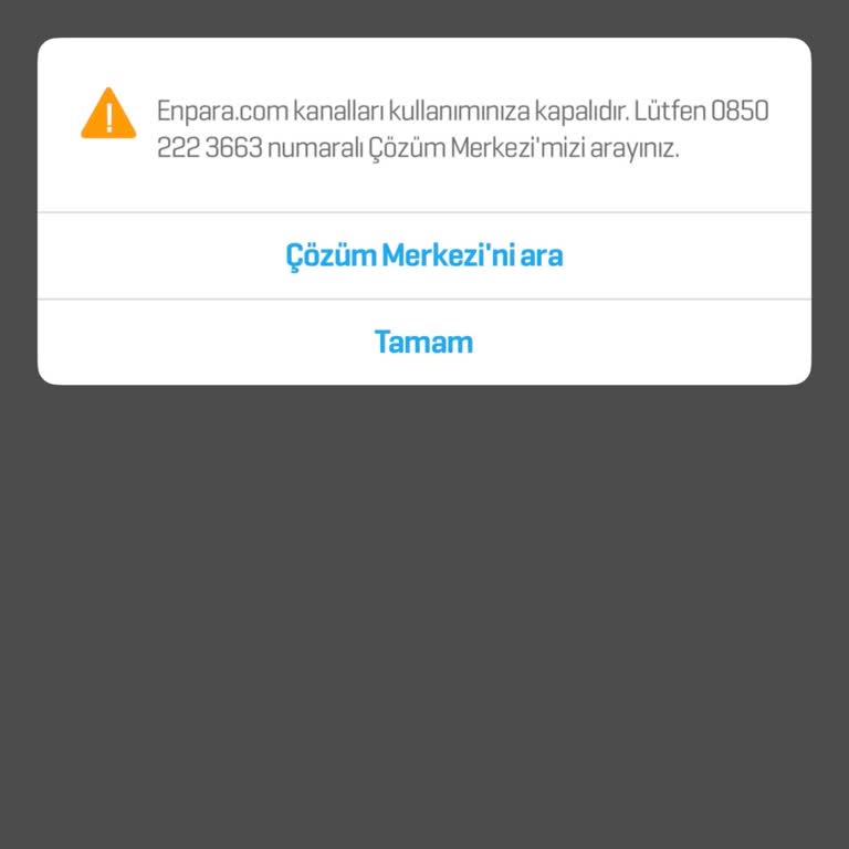 Enpara Hesabım Aniden Bloke Edildi, Açıklama Ve Çözüm Talebi