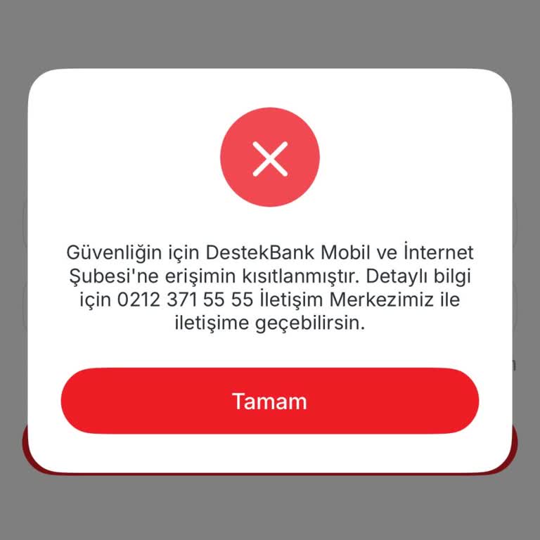 Hesabım Güvenlik Nedeniyle Bloke, 35.000 TL’ye Erişemiyorum