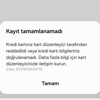 Galaxy Store’da Ödeme Yöntemi Ekleyememe Hatası
