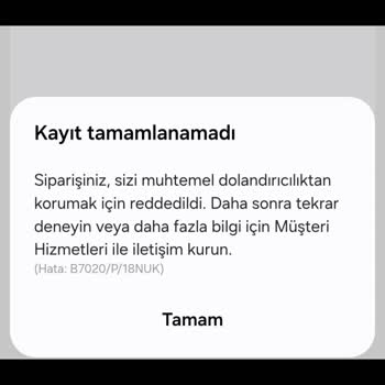 Galaxy Store’da Ödeme Yöntemi Ekleyememe Hatası