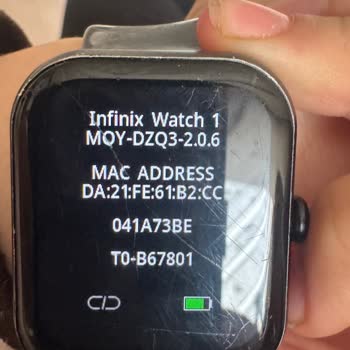 Solicito Envío De Cargador Original Para Mi Infinix Watch 1