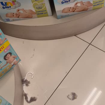 Özlüce E-Bebek Mağazasında Raf Araları Tozlu Ve Kirli Hijyen Sorunu