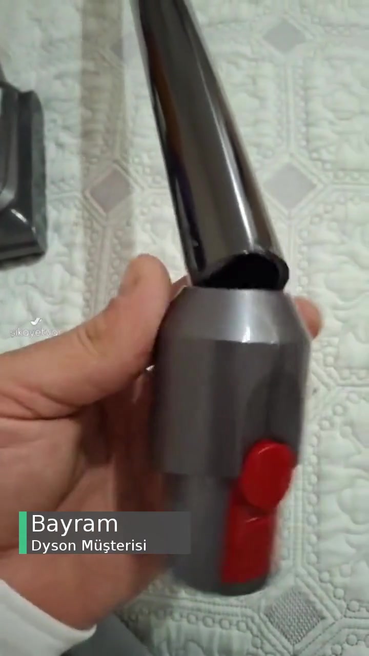Dyson V12 Süpürgemizin Boru Bağlantı Kısmı Kırıldı videonun kapak resmi