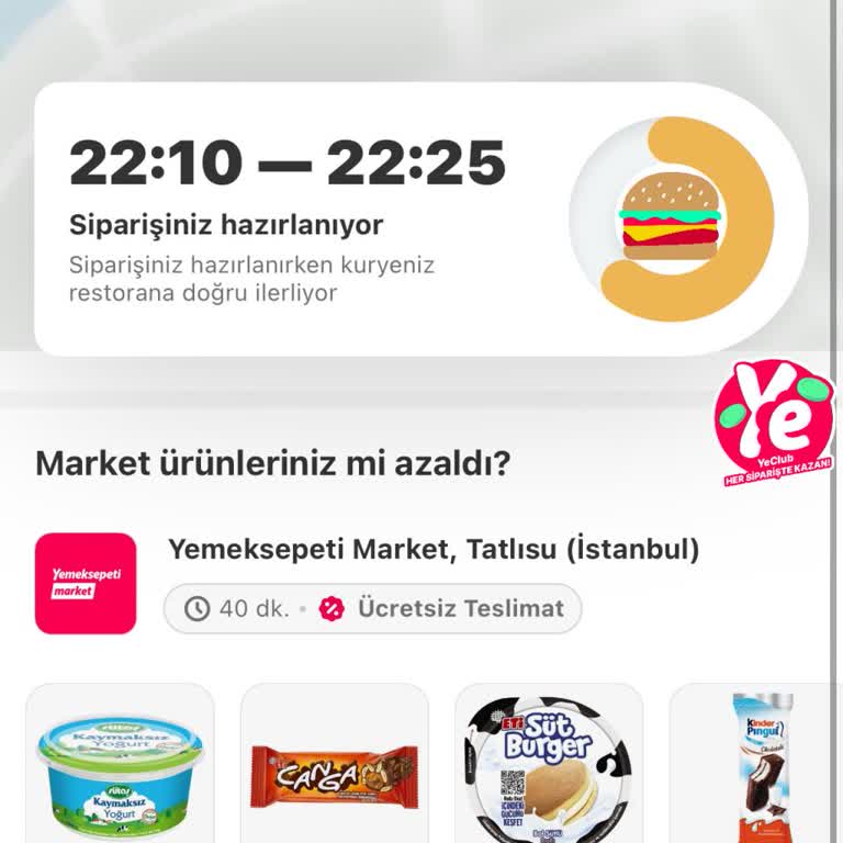 Kapanan Restorandan Sipariş Teslim Edilmedi Ve Destek Alamadım