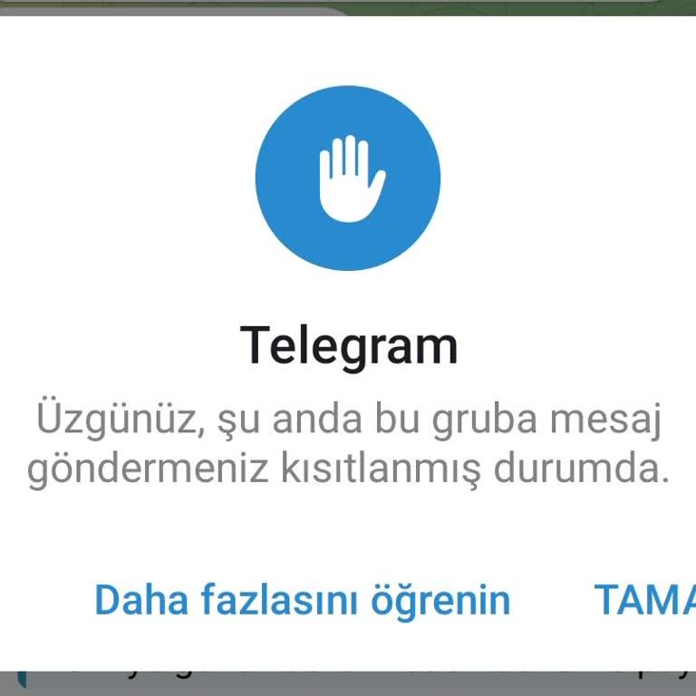 Ders Gruplarında Yazamama Nedeniyle Uzun Süreli Hesap Kısıtlaması
