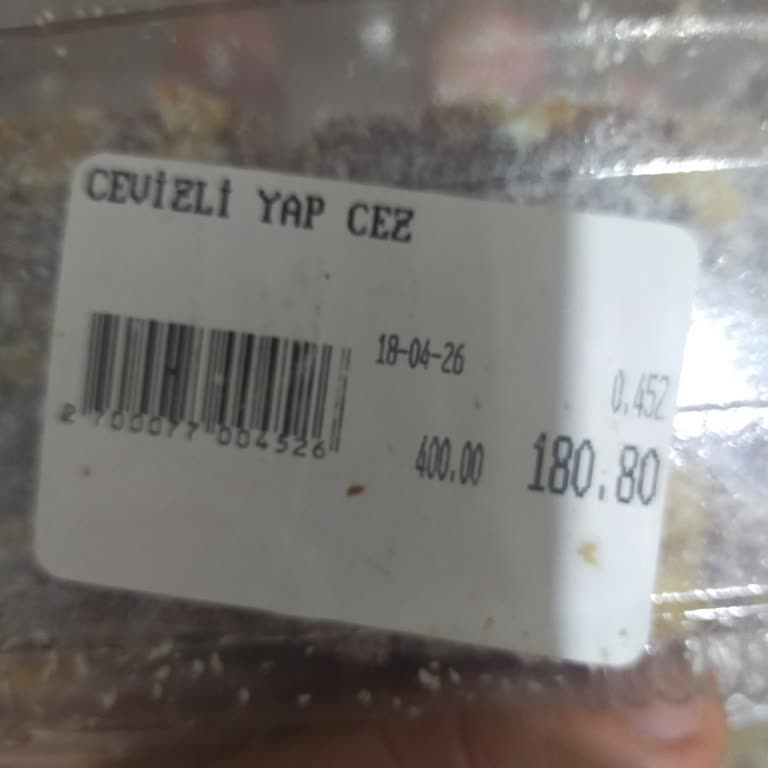 Ziya Efendi Cezerye ve Kuruyemiş Kötü Bir Tatla Karşılaştım