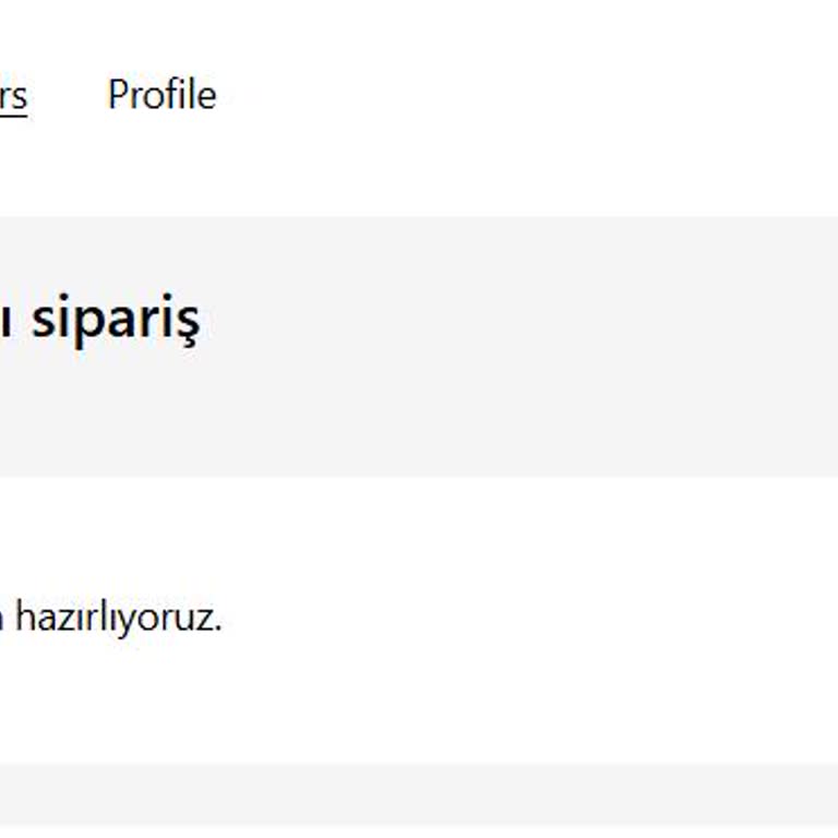 Hazır Stok Siparişim 13 Gün Boyunca Kargoya Verilmedi