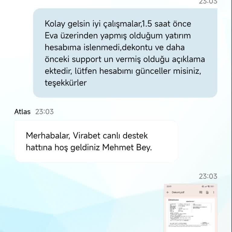 Yatırım Hesabım İşlenmedi Ve Destek Yanıtsız Kaldı