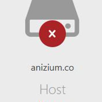 Anizium’da Host Error Hatası Ve Sitenin Çöküşü