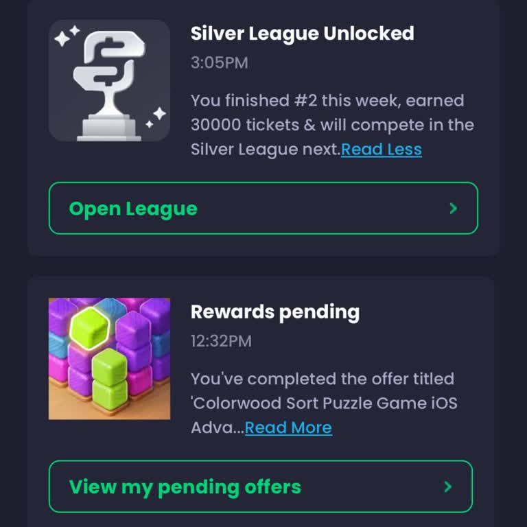 Freecash Bronze League Reward Missing