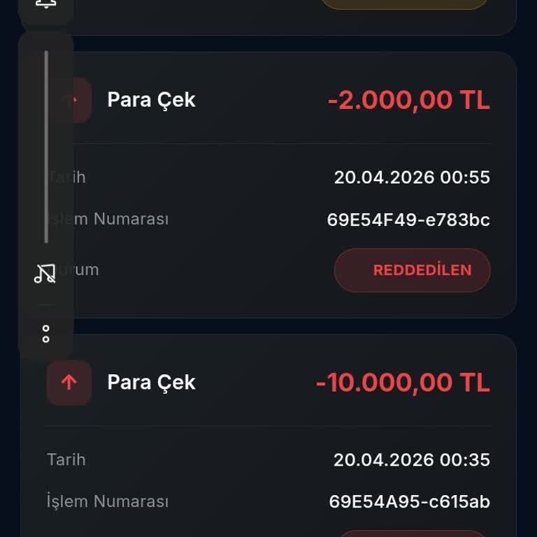Şartları Yerine Getirdiğim Para Çekim Talebim Reddedildi